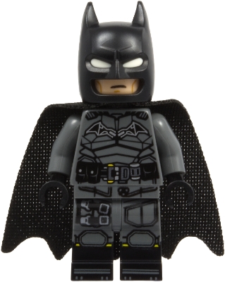 Batman, Dark Bluish Gray Suit, Black Cape and Cowl