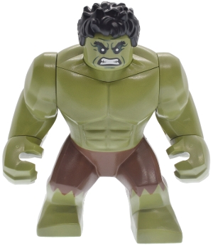 Hulk - Giant, Reddish Brown Pants with Frayed Edges