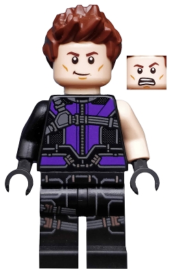 Hawkeye - Black and Dark Purple Suit