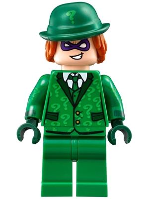 The Riddler - Suit and Tie, Hat with Hair