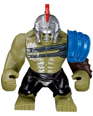 Hulk with Silver Helmet and Black Pants