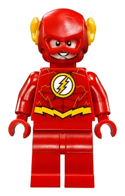 The Flash - Gold Outlines on Chest