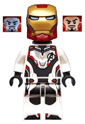 Iron Man - White Jumpsuit, Neck Bracket