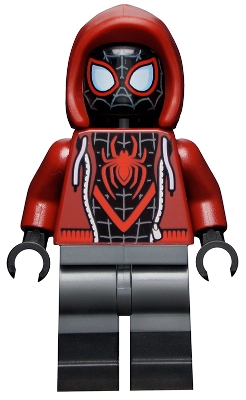 Spider-Man &#40;Miles Morales&#41; - Dark Red Hood