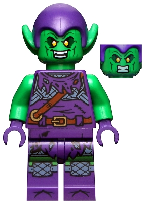 Green Goblin - Bright Green, Dark Purple Outfit