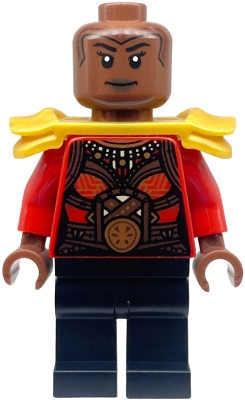 Okoye - Red Top, Shoulder Armor