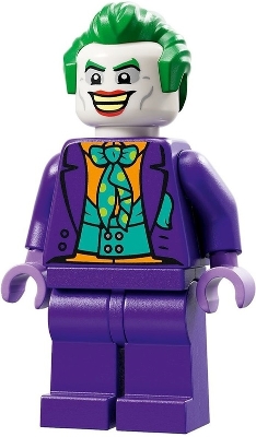 The Joker - Dark Turquoise Bow Tie, Plain Legs, Hair