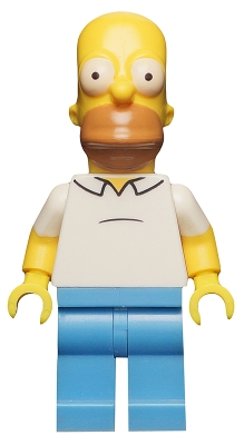 Homer Simpson, The Simpsons, Series 1 &#40;Minifigure Only without Stand and Accessories&#41;