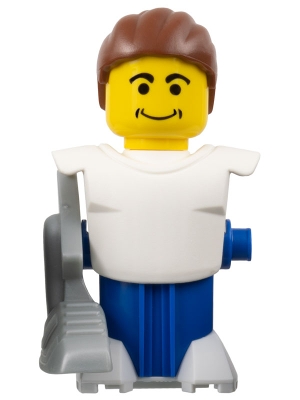 McDonald&#39;s Sports Soccer Player White/Blue without Stickers