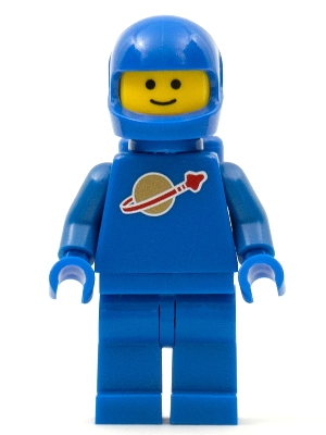 Classic Space - Blue with Air Tanks and Motorcycle &#40;Standard&#41; Helmet &#40;Reissue&#41;