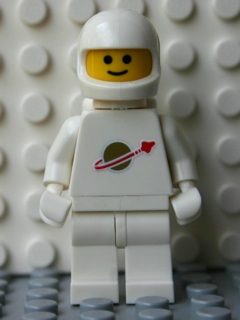 Classic Space - White with Air Tanks and Motorcycle &#40;Standard&#41; Helmet &#40;Reissue&#41;