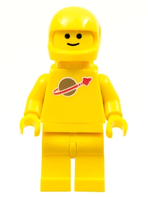Classic Space - Yellow with Air Tanks and Motorcycle &#40;Standard&#41; Helmet &#40;Reissue&#41;