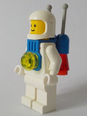Classic Space - White with Blue Jet Pack