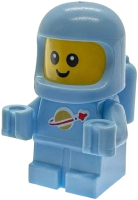 Spacebaby - Classic Space, Bright Light Blue