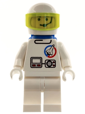 Launch Command - Astronaut, Helmet, Trans-Neon Green Visor, Blue Air Tanks