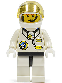 Space Port - Astronaut C1, White Legs with Black Hips