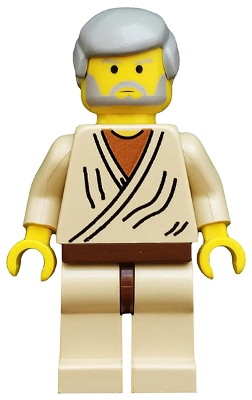 Obi-Wan Kenobi with Light Gray Hair &#40;Old&#41;