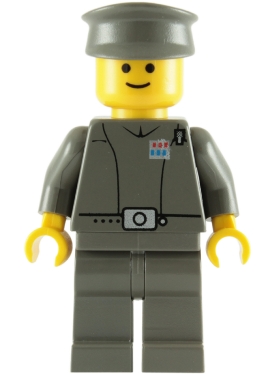 Imperial Officer &#40;Captain / Commandant / Commander&#41; - Police Cap, Yellow Head with Standard Grin