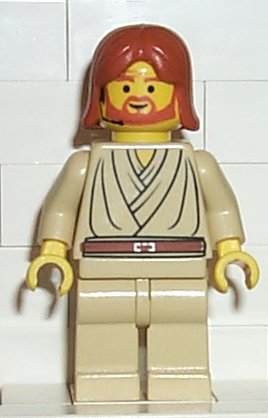 Obi-Wan Kenobi &#40;Young with Dark Orange Hair and Headset&#41;