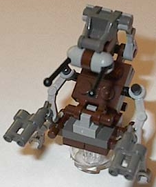 Droideka - Destroyer Droid &#40;Brown, Light and Dark Gray&#41;