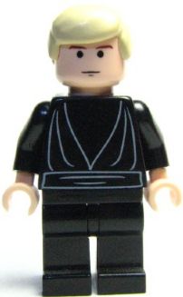 Luke Skywalker -  Light Nougat, Black Tunic