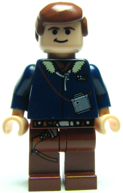 Han Solo - Light Nougat, Reddish Brown Legs with Holster
