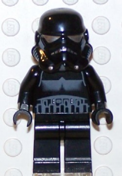 Imperial Shadow Trooper, Black, Printed Legs