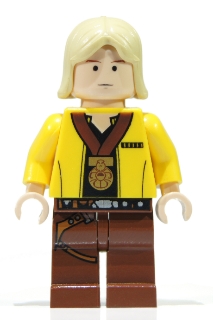 Luke Skywalker, Printed Medal, Black Eyes