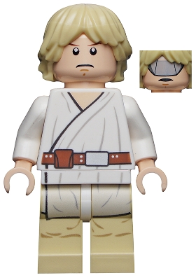 Luke Skywalker (Tatooine, Gray Visor on Reverse of Head)