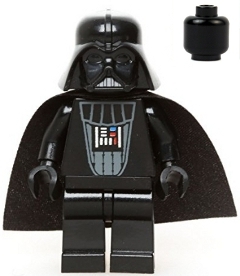 Darth Vader - Cape, Plain Black Head