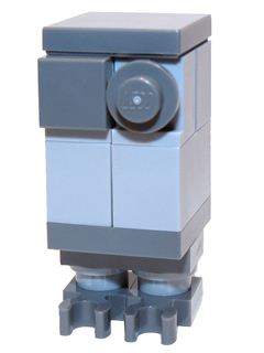 GNK Power Droid (Gonk) - Light Bluish Grey Body, Dark Bluish Grey Legs