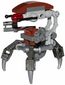 Droideka - Destroyer Droid &#40;Pearl Dark Gray Arms Mechanical&#41;