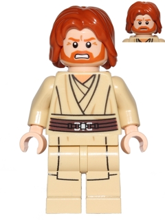 Obi-Wan Kenobi &#40;Mid-Length Tousled with Center Part Hair&#41;