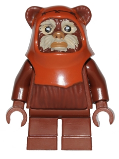 Wicket &#40;Ewok&#41; with Tan Face Paint Pattern