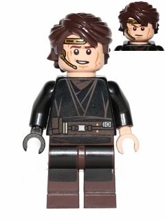Anakin Skywalker &#40;Dark Brown Legs, Headset&#41;