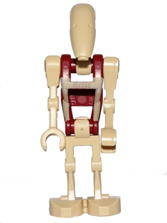 Battle Droid Security with Straight Arm - Solid Pattern on Torso
