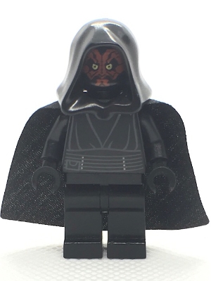 Darth Maul, Black Hood and Cape, Pouch on Belt
