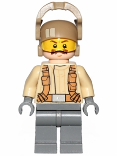 Resistance Trooper - Tan Jacket, Moustache