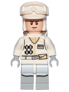 Hoth Rebel Trooper White Uniform &#40;Frown&#41;