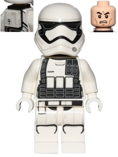 First Order Heavy Assault Stormtrooper &#40;Rounded Mouth Pattern&#41; - Backpack, Ammo Pouch Print