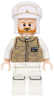 Hoth Rebel Trooper Dark Tan Uniform &#40;Brown Beard&#41;