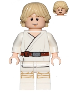 Luke Skywalker &#40;Tatooine, White Legs, Stern / Smile Face Print&#41;