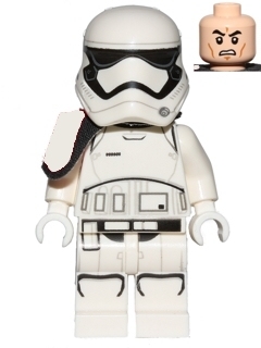 First Order Stormtrooper Squad Leader &#40;Rounded Mouth Pattern&#41;