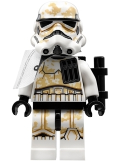 Sandtrooper &#40;Sergeant&#41; - White Pauldron, Ammo Pouch, Dirt Stains, Survival Backpack