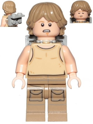 Luke Skywalker &#40;Dagobah, Tan Tank Top, Backpack&#41;