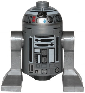 Astromech Droid, R2-Q2, Red Dots Large