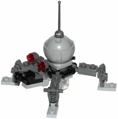 Dwarf Spider Droid &#40;Light Bluish Gray Dome, Mini Blaster/Shooter&#41;