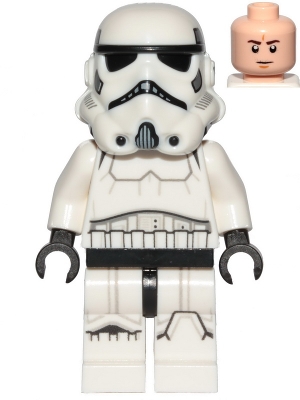 Stormtrooper &#40;Dual Molded Helmet, Gray Squares on Back, Frown&#41;