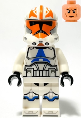Clone Trooper, 501st Legion, 332nd Company &#40;Phase 2&#41; - Helmet with Holes and Togruta Markings