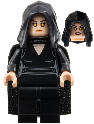 Rey - Black Dress, Hood and Cape (Darth Rey)